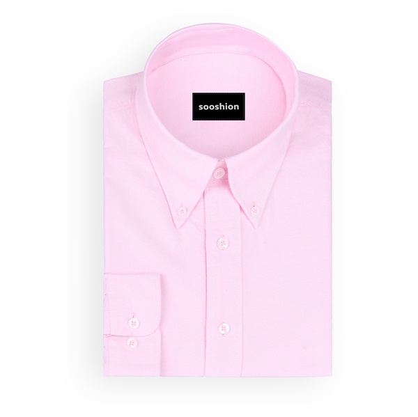 Pink Oxford Button Down Shirt